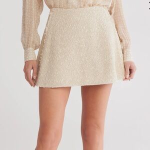 Rag & Bone Elsie Tweed Miniskirt. Size 4. New with tags
